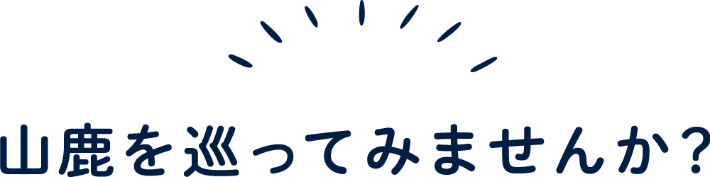 山鹿を巡ってみませんか？